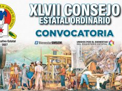 Convoca SMSEM al XLVII Consejo Estatal Ordinario
