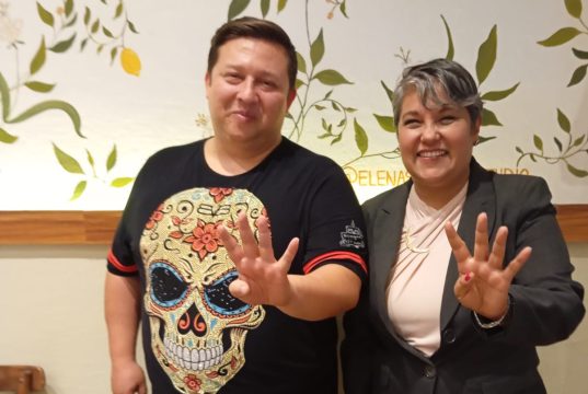«Para defender la soberanía: diálogo, congruencia y unidad», coinciden LuzMa Hernández y Armando Navarrete