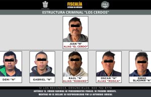 Desmantela FGJEM a «Los Cerdos» de Atizapán